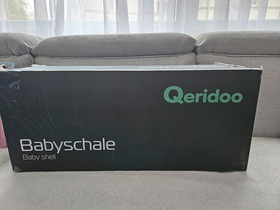 Qeridoo Babyschale für den Fahrradanhänger in Karlsruhe