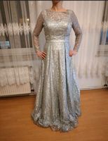 Abendkleid Silber grau Verlobungskleid Niedersachsen - Hildesheim Vorschau