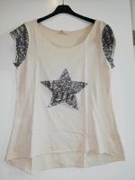 Milano Italy T-Shirt Damen Pailletten, Größe M Bremen - Borgfeld Vorschau