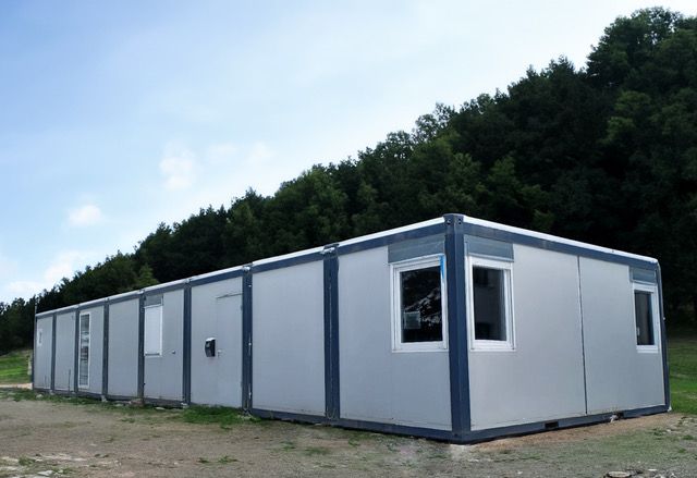 Gebrauchter Büro-, Sanitär-, Aufenthaltscontainer von Gföllner in Kiel