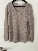 Only Pullover pulli vero moda L geknöpft 40 grau beige Hessen - Lich Vorschau