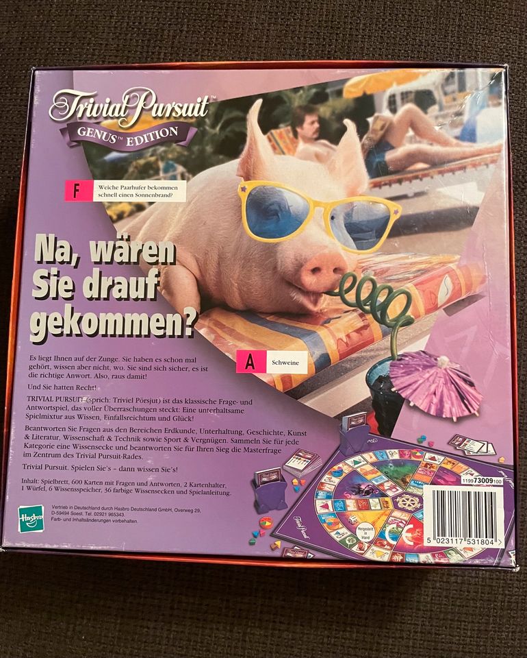 Trivial Pursuit- Genius Edition, Parker in Krefeld