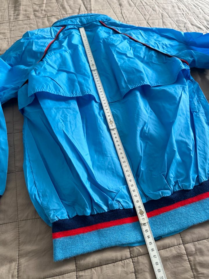 Puma Vintage Windbreaker Jacke Gr S Blau Made in Portugal in München