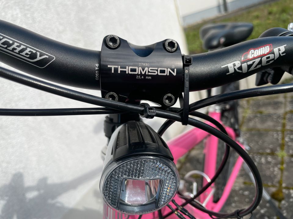 Rotor, MTB, Hardtail, Rahmen 42 cm, Erikaviolett / pink / rosa in Au