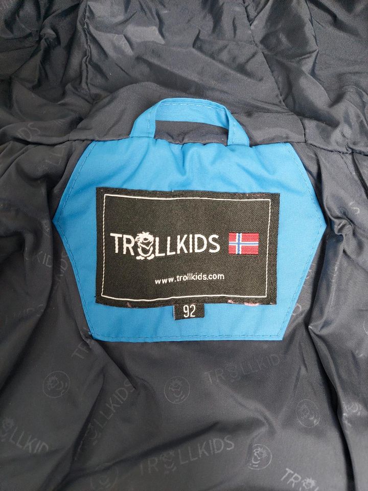 Trollkids winterjacke Skijacke Gr. 92 in Straelen