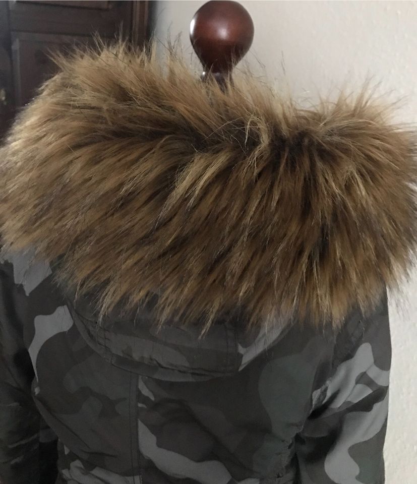 ❤️ DREIMASTER Camouflage Jacke Parka Mantel L *TOP* Khujo Navahoo in Berlin