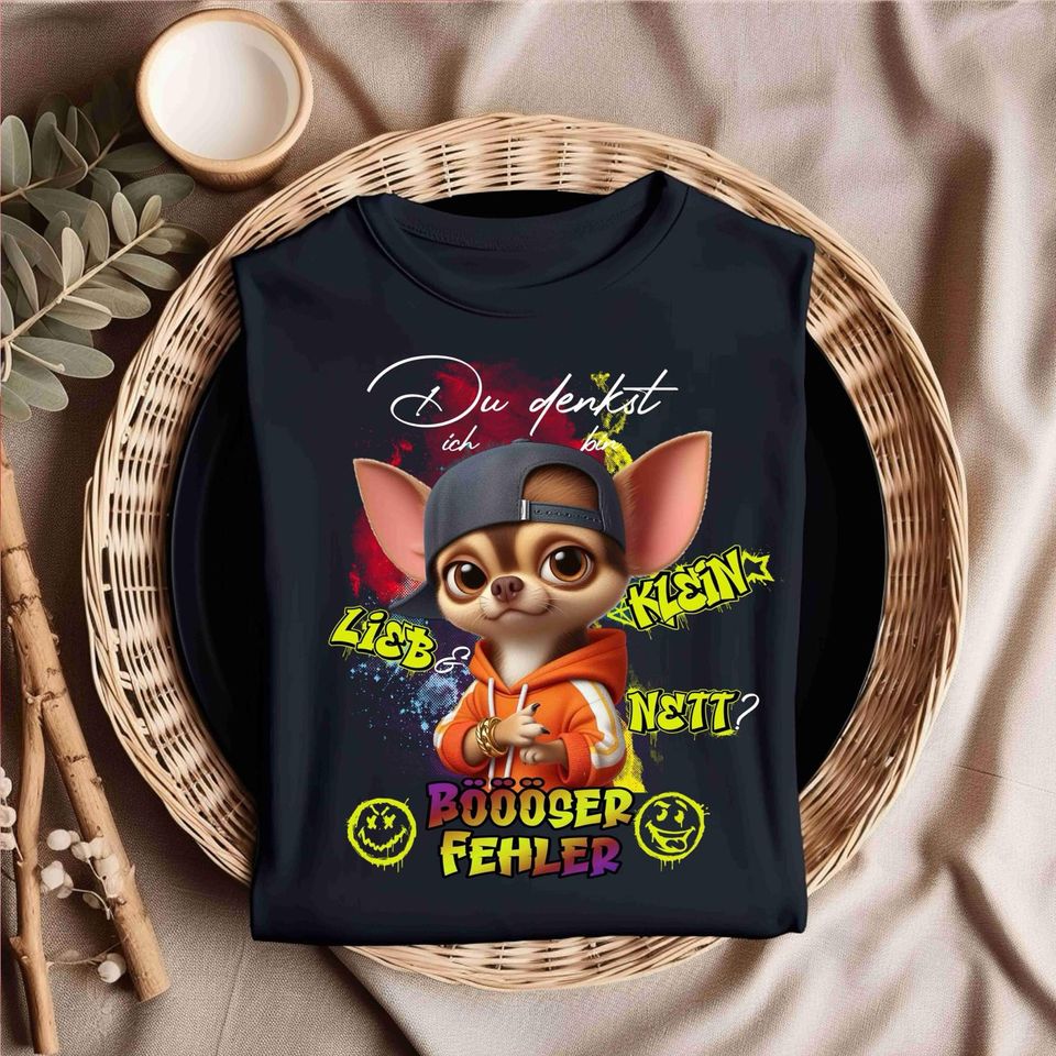 T-Shirt Hoodie Top Chihuahua Böser Fehler in Braunschweig
