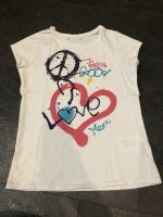 T Shirt Mexx Gr. 134 / 140 Mädchen weiss Love Peace Nordrhein-Westfalen - Kleve Vorschau