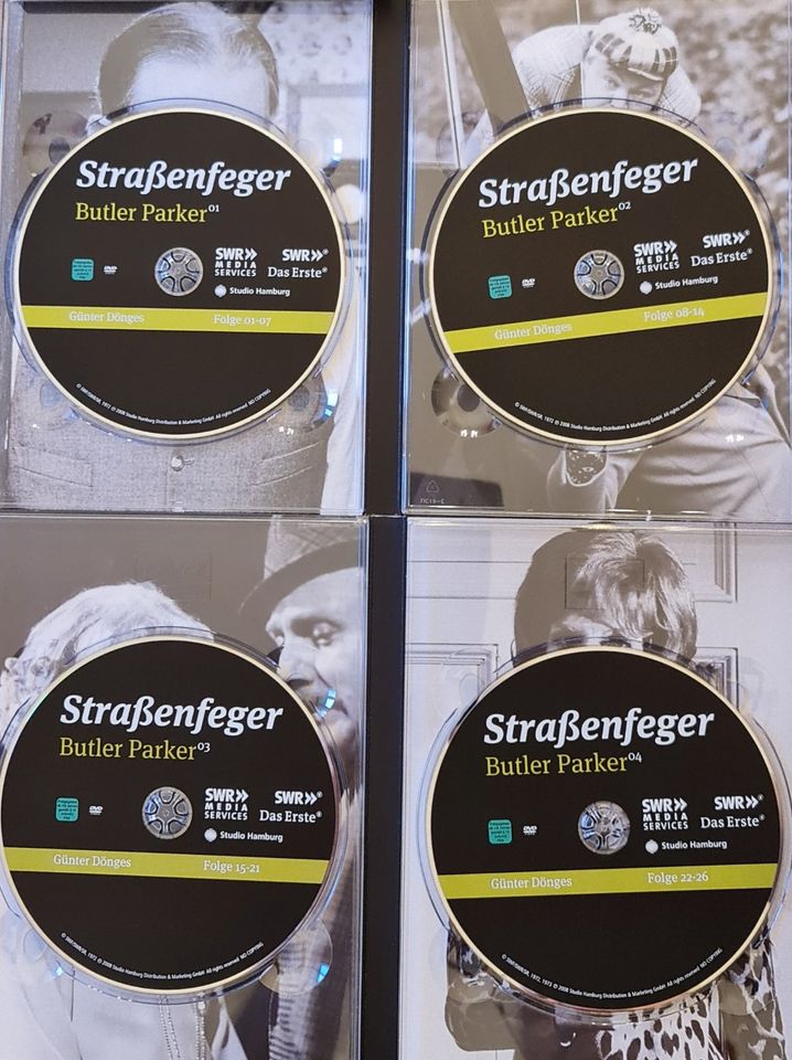 ❗ Straßenfeger 08 - Butler Parker 4 DVDs 26 Folgen ❗ in Schashagen