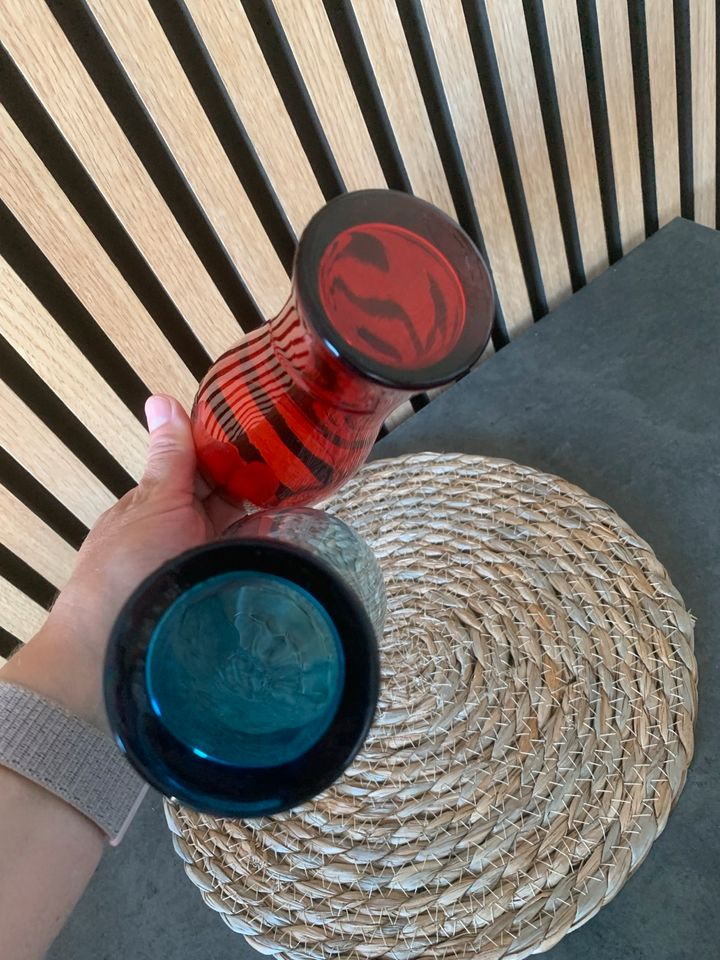 2 Coca Cola Gläser von Mc Donald‘s (rot+blau) * Preis für beide in Eilenburg