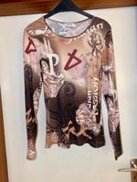 JOY Damen Shirt Gr. 36/38 S/M BW 44cm stretchig langarm Muster Eimsbüttel - Hamburg Niendorf Vorschau
