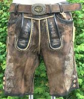 Kurze Lederhose Gr. 42 44 46 48 50 52 54 56 58, Trachtenhose Bayern - Lappersdorf Vorschau