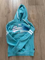 Superdry Kapuzenpullover Größe 36 Türkis Hessen - Wächtersbach Vorschau