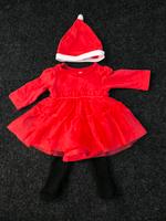 H&M Gr 50 rotes Kleid Glitzer Tüllrock Strumpfhose Weihnachten Nordrhein-Westfalen - Hamm Vorschau