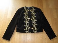 Edle Samt-Jacke mit Gold-Stickerei Gr. 38 - Top Zustand Kr. München - Planegg Vorschau