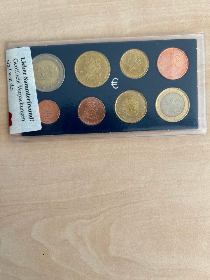 Euro kursmünzensatz ( FIN ) in Velbert