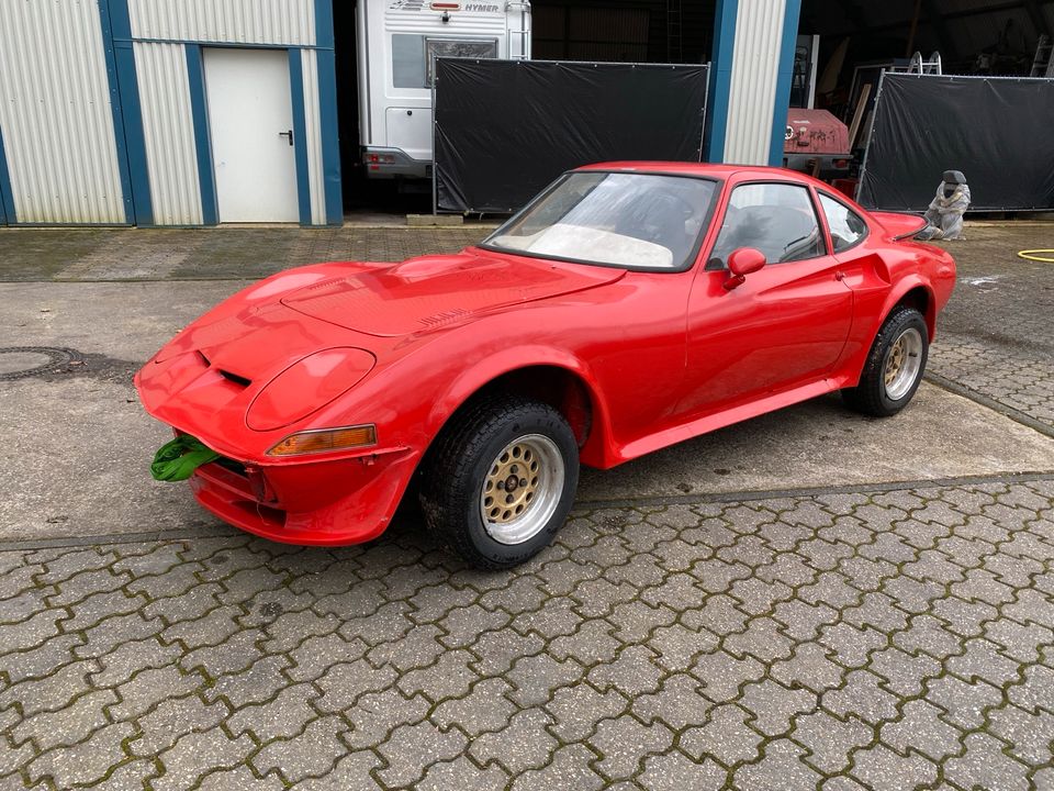 Opel GT rot 1973 Oldtimer in Bergisch Gladbach