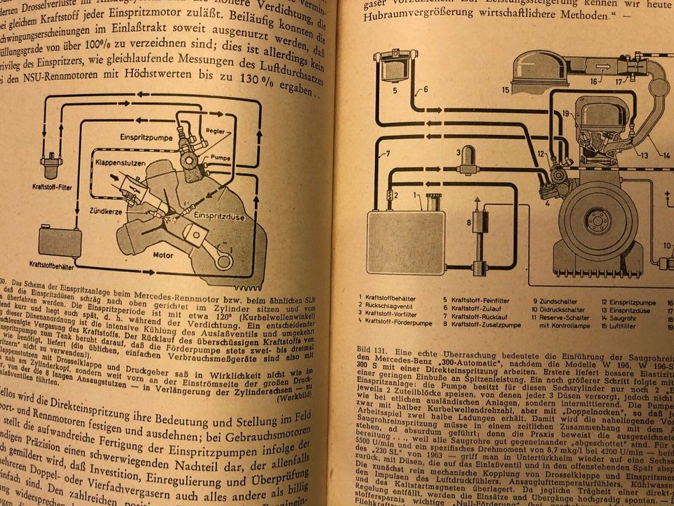 Schnelle Motoren - seziert und frisiert v. Helmut Hütten 1966 in Aachen