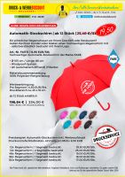 REGENSCHIRM mit Ihrem Logo | ab 12 Stück | SIEBDRUCK FA1115 Baden-Württemberg - Köngen Vorschau