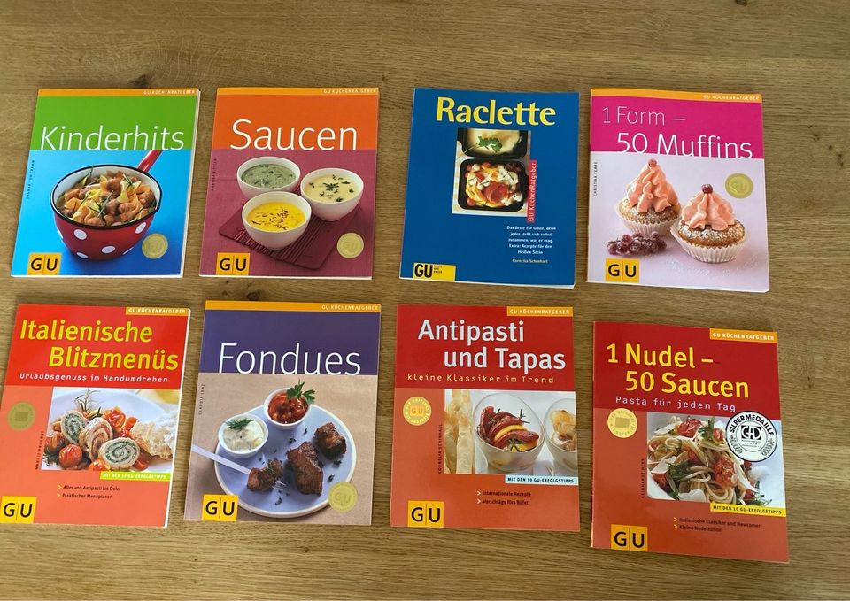 8 GU Kochbücher in Linsengericht