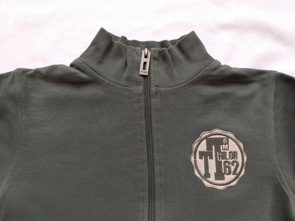 Tom Tailor - Sweatshirt-Jacke - Gr. 116/122 - grün in Herzebrock-Clarholz