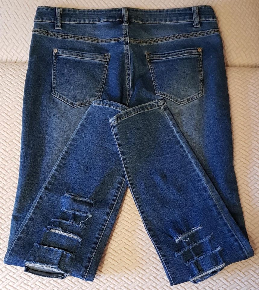 Rainbow Skinny Jeans Gr.42 in Schwarzach