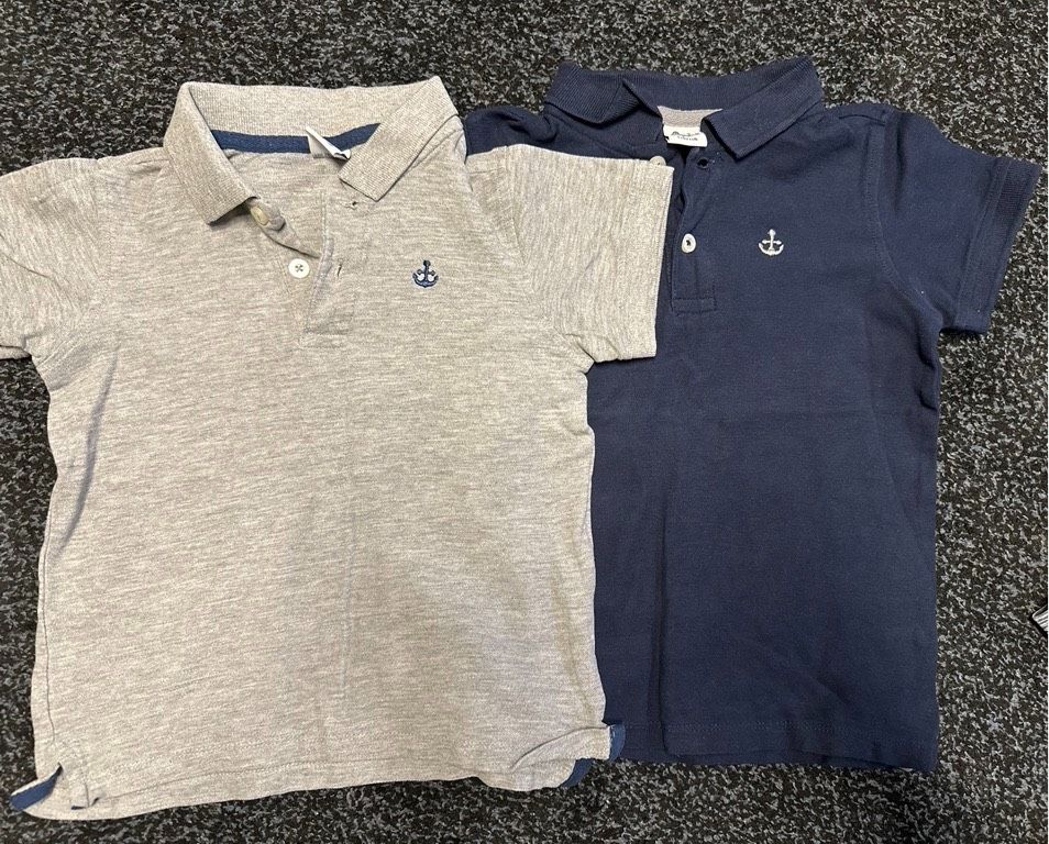 2 Poloshirts 110/116 in Dessau-Roßlau