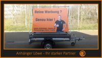 Neuer 750 KG Werbeanhänger, Kastenanhänger, PKW-Anhänger, Trailer, Werbung, Werbegestell, Plakatwerbung Niedersachsen - Ilsede Vorschau