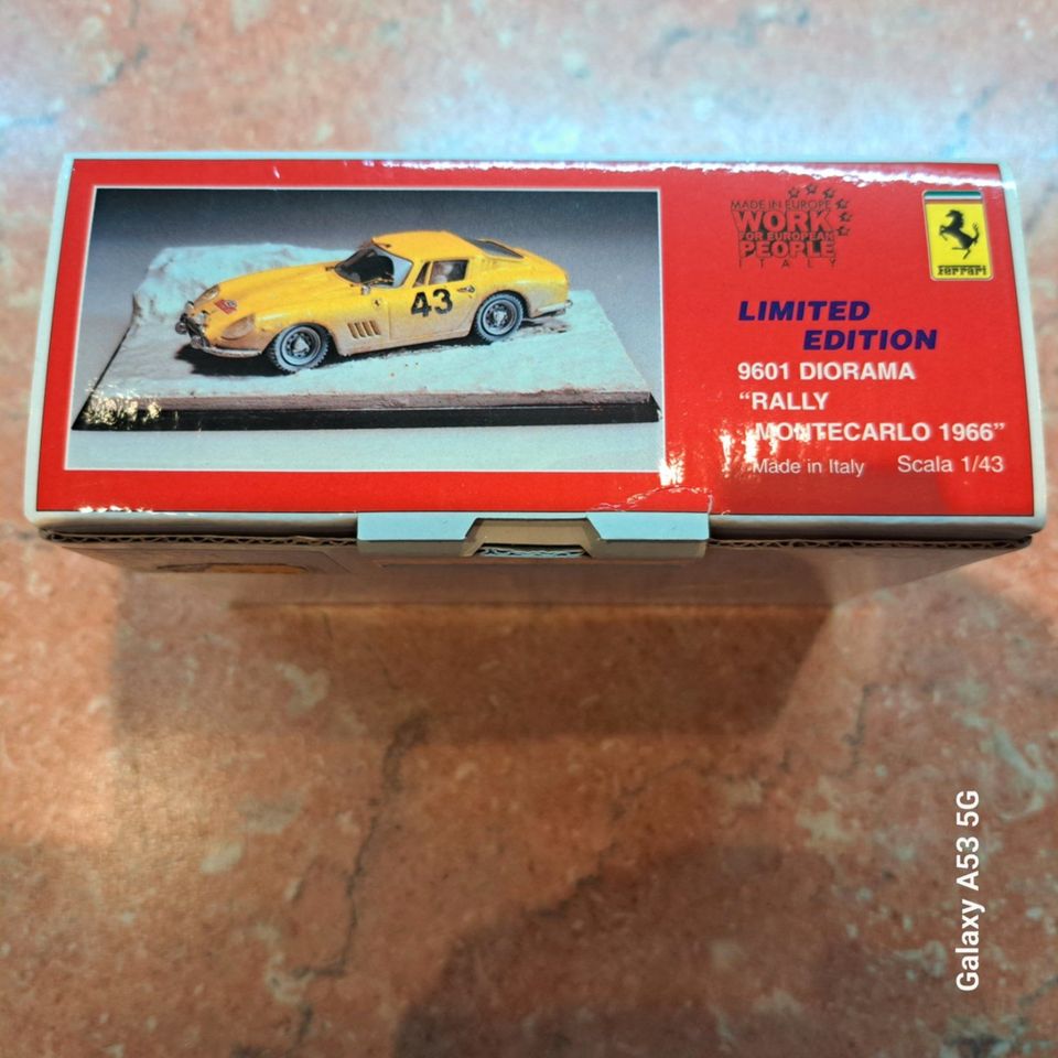 Ferrari Limited Edition Rally Montecarlo 1966 sehr selten in Wetzlar