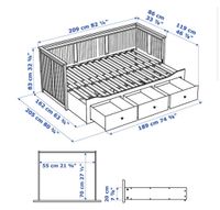 IKEA HEMNES BETT Nordrhein-Westfalen - Herne Vorschau