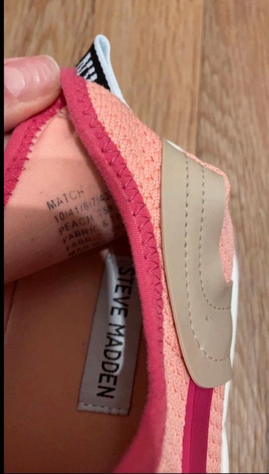 Steve Madden Seaker,  pink/lachs, Gr. 41 in Hannover