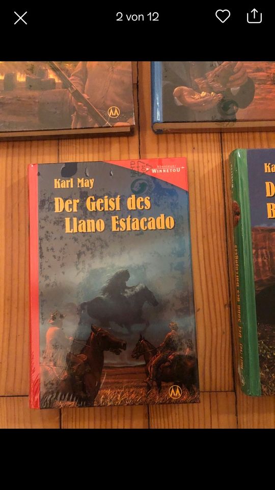5 Neue gebundene Bücher von Karl May Winnetou ( eingeschweißt ) in Saarlouis