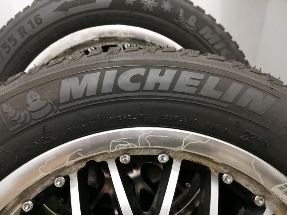 Winter-Komplett MICHELIN 215/55 R16EL97H TLAlpin5 -Versand mögl. in Limburg