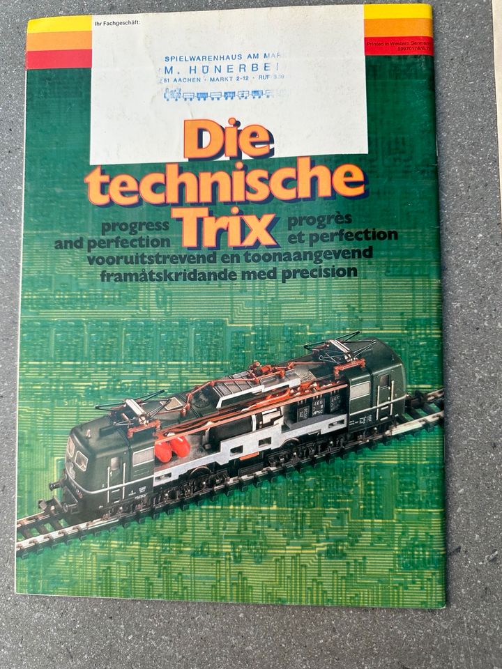 Trix Eisenbahn Gesamtkatalog in Mönchengladbach
