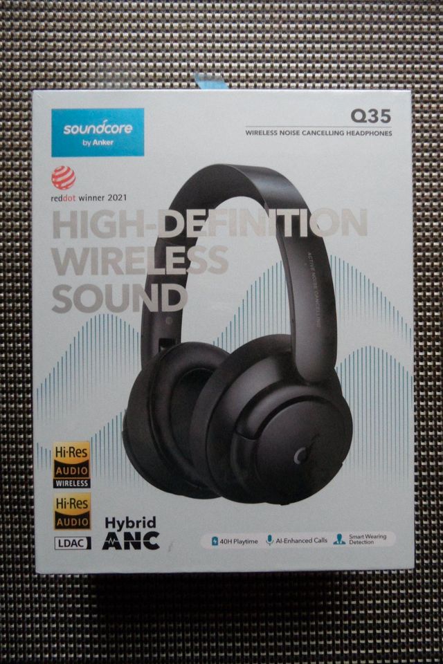 Kopfhörer Anker Soundcore Q35 Wireless Hybrid Geräuschuntdr * NEU in Lünen