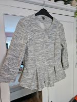 Blazer kurz H&M Größe 42 Damen grau Hessen - Meinhard Vorschau