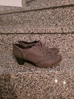 Graue Pumps zum binden * Gr. 39 Bayern - Allershausen Vorschau