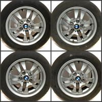 BMW 3er E90 E91 Original Alu-Felgen Sommer-Reifen 205/55 R16 Nordrhein-Westfalen - Nottuln Vorschau