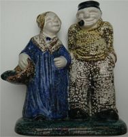 Wunderschöne alte Keramik Figur, „der Fischer und seine Frau“ Köln - Chorweiler Vorschau