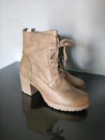 Stiefeletten beige Marco Tozzi Größe 41 Nordrhein-Westfalen - Elsdorf Vorschau