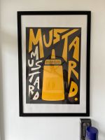 Ayse Kitchen Poster Mustard Poster 50x70 Print mit Rahmen schwarz Dresden - Seevorstadt-Ost/Großer Garten Vorschau