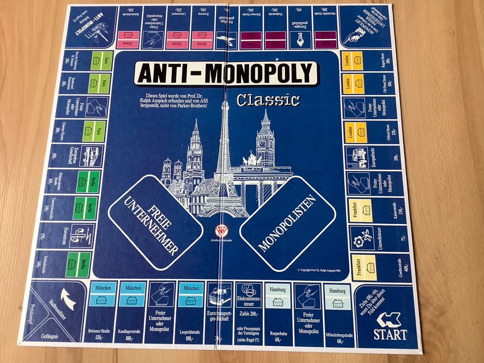 Anti-Monopoly Classic von ASS Retro Vintage - vollständig - in Werder (Havel)