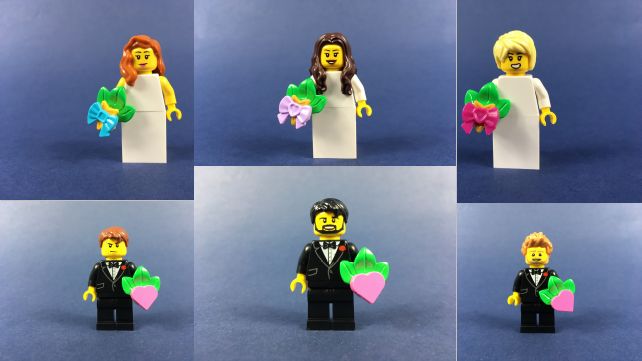 Lego® Figur Hochzeit Braut Bräutigam für Brautpaar Wedding V in Sonneberg