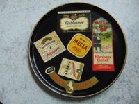 Werbeschild Vintage Patchwork Serviertablett, Werbung 1930/1960 Wandsbek - Hamburg Bramfeld Vorschau