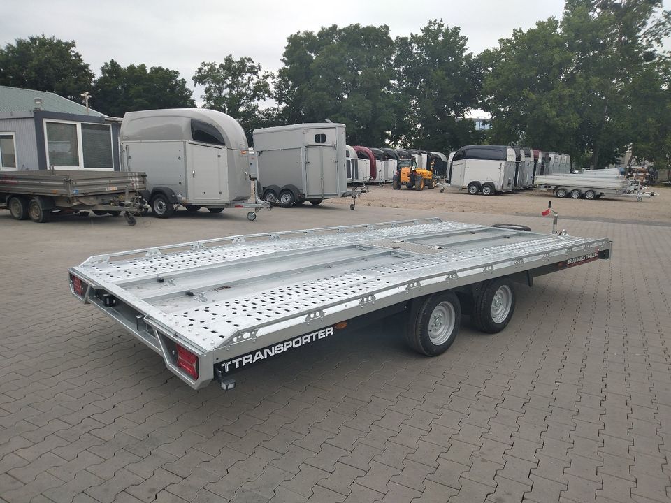 Brian James Autotrailer Pkw Anhänger 5m x 2,10m 3,5 t in Potsdam