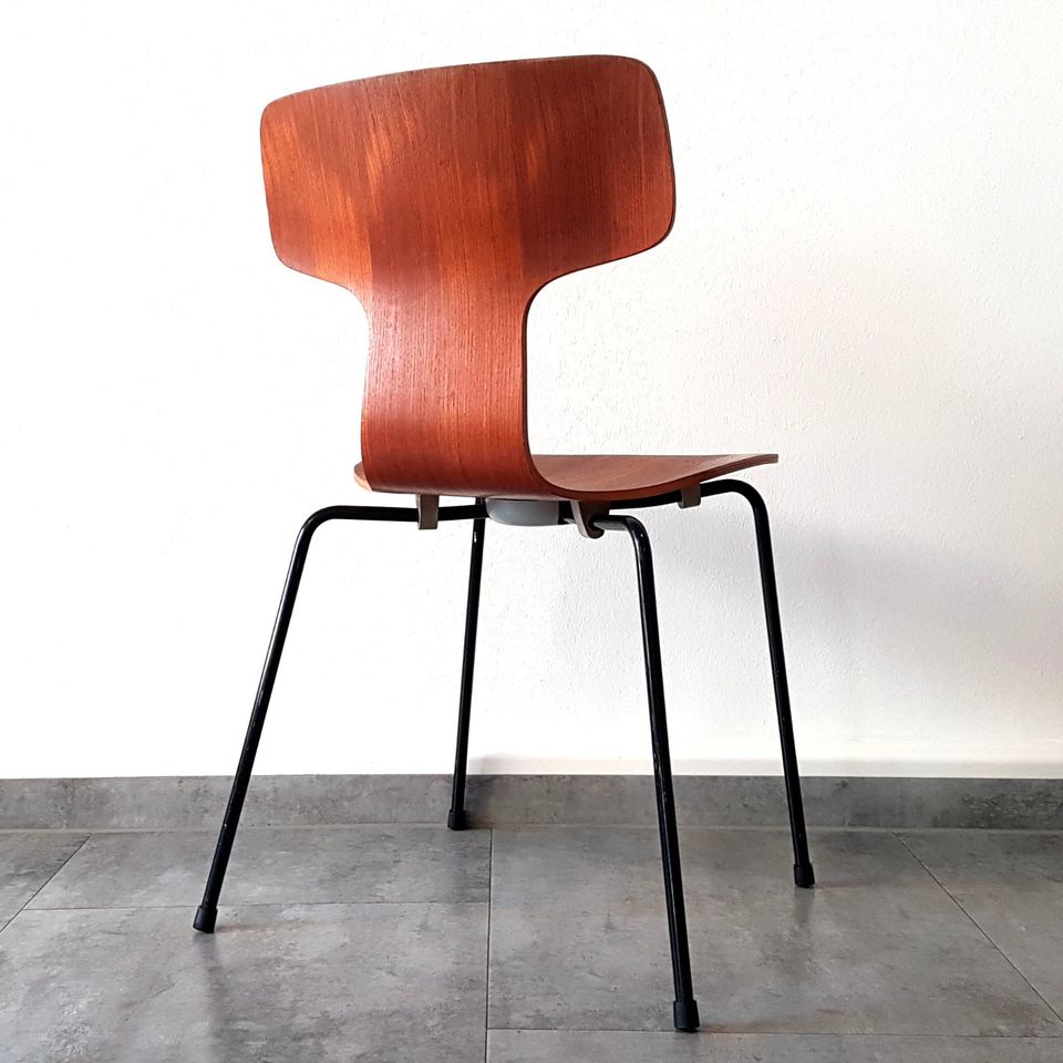 original Arne Jacobsen - Fritz Hansen - Hammerstuhl 3103 Teak TOP in Ellwangen (Jagst)