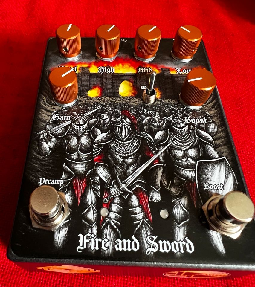 Highwind Amplification - Fire and Sword (Orange Rockerverb Klon) in Rostock