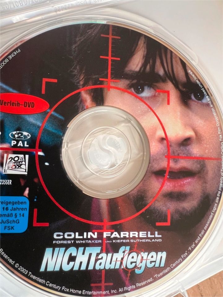 DVD Nicht auflegen - Thriller - Collin Farell in Frankfurt am Main