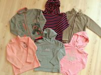 ⭐ 6 Sweatshirts Gr. 128 - Fleecejacke - Sweatjacke - Mädchen Rosa Schleswig-Holstein - Dänischenhagen Vorschau