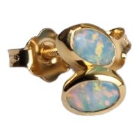 Schöne Opal-Ohrringe vergoldet ca. 6,5x5 mm  80€ pro paar Rheinland-Pfalz - Sprendlingen Vorschau